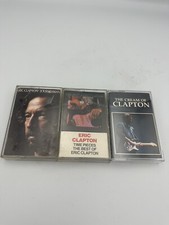 Eric Clapton Cassette Bundle Lot Of 3 Cream Journeyman Time Pieces