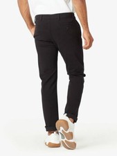 NWT - DOCKERS Men's 'ULTIMATE CHINO' Black SMART 360 FLEX PANTS- 34x32