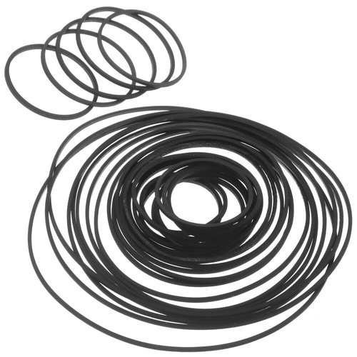 60 Pcs Courroies Cassette Caoutchouc Lecteur Cassette Courroies Deck Carré Plat - Photo 2/12
