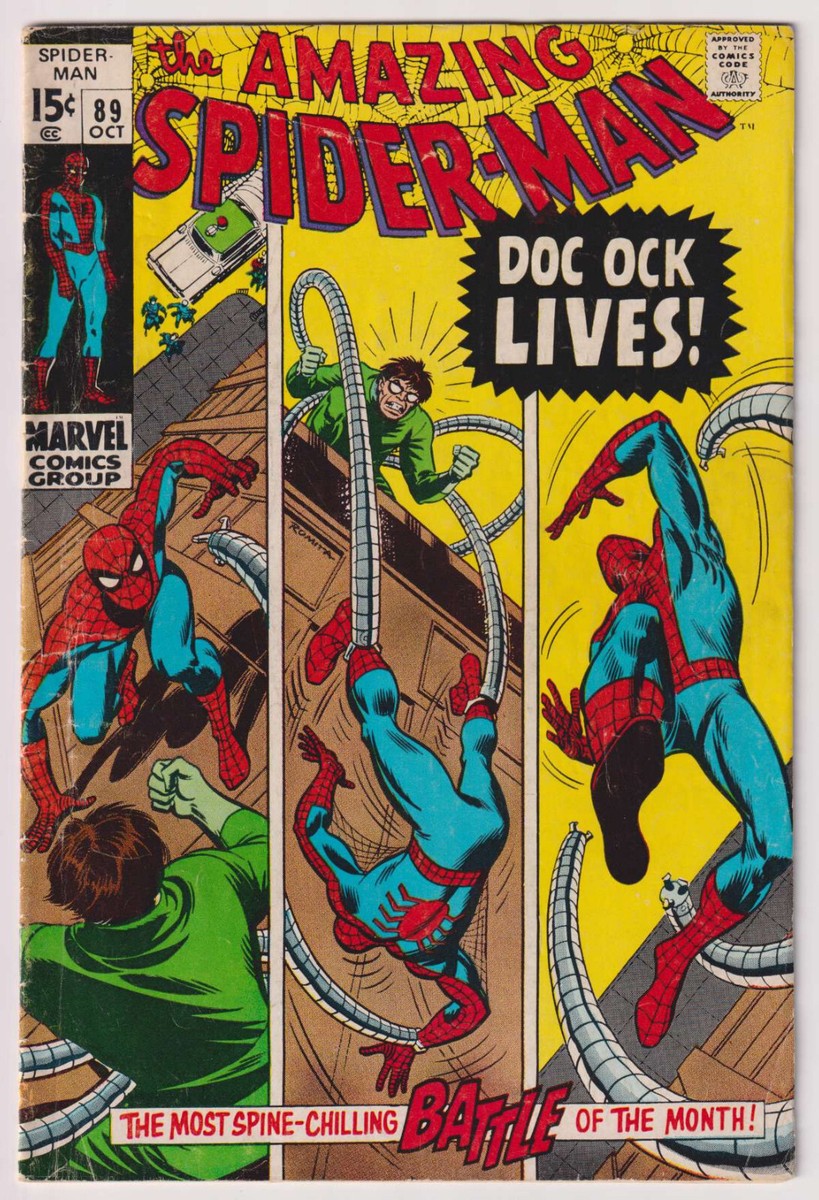M5757: Amazing Spider-man #89, Vol 1, VG Condition | eBay