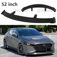 Matte Black 52 Rear Roof Window Trunk Spoiler Wing Lip For Mazda 3 6 Hatchback Matte Black 52 Rear Roof Window Trunk Spoiler Wing Lip For Mazda 3 6 Hatchback