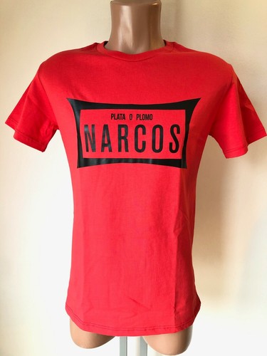 t-shirt narcos uomo rossa art. 19PENA18035-80 tg. XS | eBay