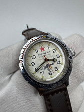 Watch Soviet Era USSR Wostok Vostok Commander Amphibian Navi Submarine Antimagne
