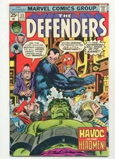 Defenders #33    Havoc is the Headmen
