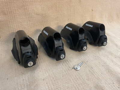 Set x Yakima LowRider Roof Rack Raised Side Rails RoundBar