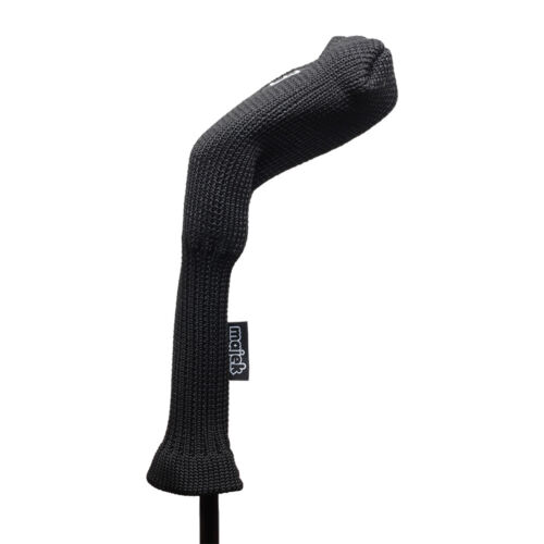 Majek All Hybrid Golf Club Black Neoprene Acrylic Headcover Set (3-SW) - Picture 10 of 13