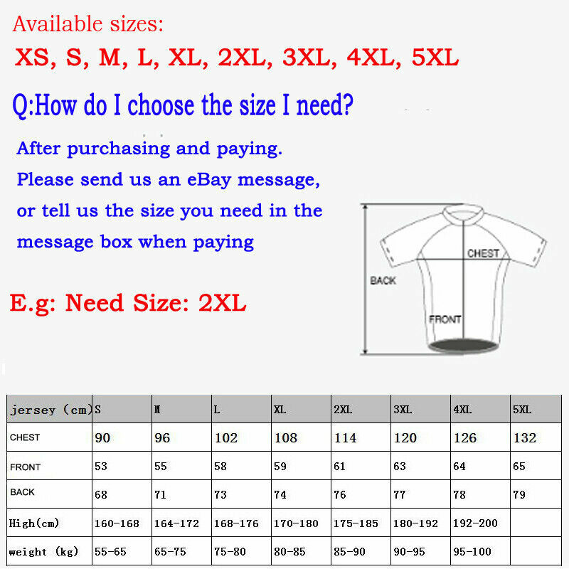 Retro Mens heinz tomato ketchup Cycling Jersey Bicycle Jersey