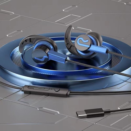 Mic Ear Hook Super Bass Earbuds Wired Headset Sports Earphone Wired Headphone - 第 19/20 張圖片