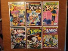 Lot of 6 Bronze-Age Marvel Comics X-Men