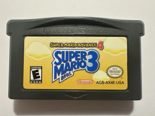 Super Mario Advance 4: Super Mario Bros. 3 (Game Boy Advance, 2003)- Auth. (#4)