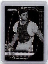 2025 Panini Prizm Joe Torre #138 Black Finite 1/1 One Of One Atlanta Braves