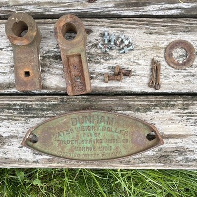 Dunham Water Weight Roller Metal Parts Set