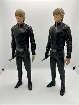 2x Star Wars Luke Skywalker Actionfiguren   30 cm   Jedi Knight   Hasbro
