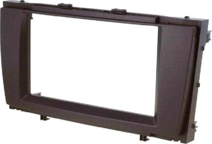Facade Autoradio Fa186 compatible avec Toyota Avensis - noir - Photo 1/1