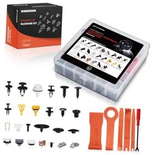 250PCS Fastener Retainer Clip Kit Compatible with Chevrolet, GMC for