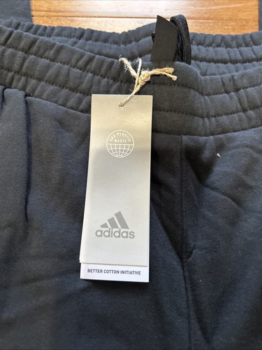 Adidas Men's A436 Fleece Joggers Size Medium Black - Picture 4 of 10