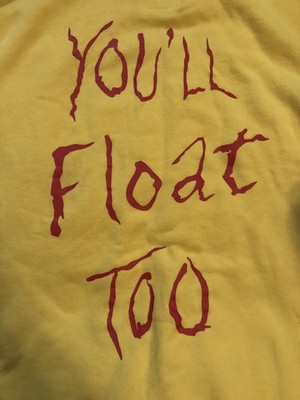VANS x It  You ll Float Too  Pullover Drawstring Hoodie (Unisex M) READ DESC!