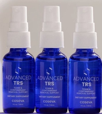 (3 Pack) Coseva Advanced TRS Toxin & Contaminant Removal System 28ml New Sealed