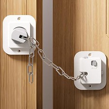 4pk Adjustable Strap Child Safety Door Lock 3M Adhesive