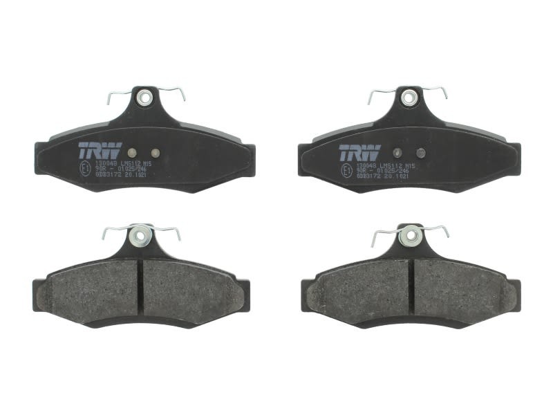Plaquette de frein TRW GDB3172 pour stopper les vibrations au freinage sur Musso 2.3