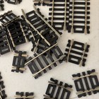 Ho Trains Track  Rail Mixed 100 piece Lot  Sizes Terminal Straight Curve. Filler — photo 10
