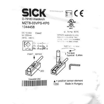   MZT8-03VPS-KP0 Sensors for T-slot Cylinders,PNP,New Kd &ex