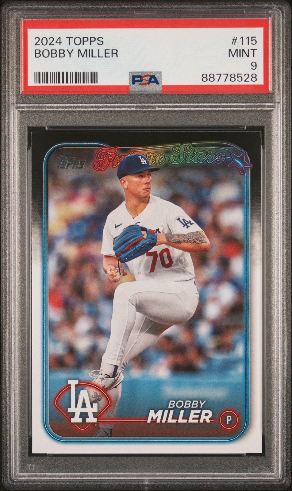 2024 TOPPS #115 BOBBY MILLER PSA 9