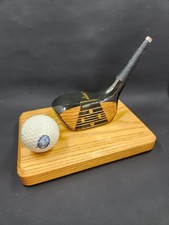 VTG Walter Hagen Golf Club Card Holder Titleist PGA Championship Ball Plaque