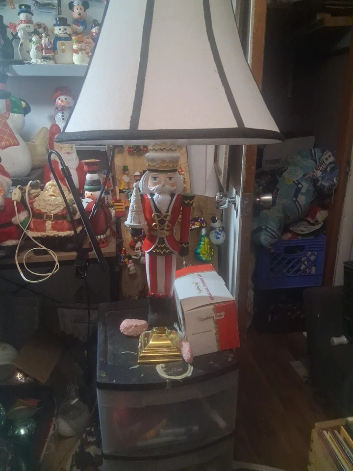  Щелкунчик рождественская лампа.ceremic  - Изображение 3 из 3