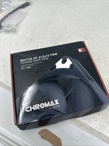 Noctua NF-A12x15 PWM chromax.Black.swap, Premium Quiet Slim Fan, 4-Pin 120x15mm