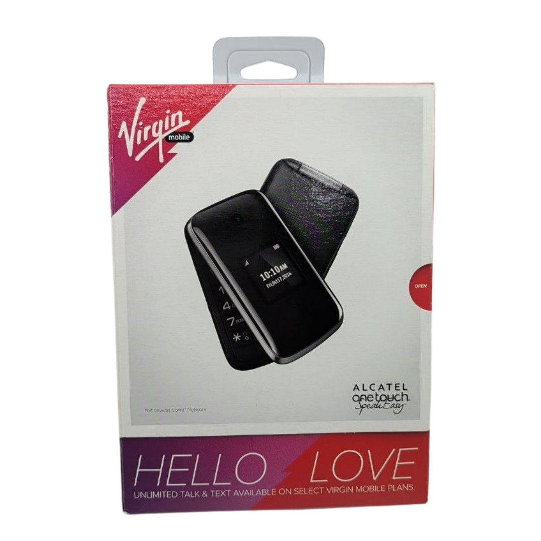Alcatel OneTouch Speakeasy Flip Phone 2.4 In Virgin Mobile 2