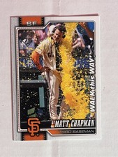 2026 Topps Celebration Matt Chapman WALK THIS WAY SP #219 Giants