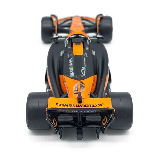 1:43 2024 F1 McLaren MCL38 Model Car Diecast Toy Cars Miami GP Oscar Piastri 81 - Afbeelding 7 van 8