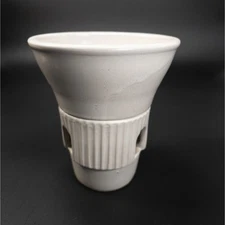 Vintage Ceramic 2 Piece Fondue Set USA