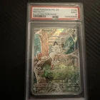 Meowth 106/094 Illustration Rare Pfl En-phantasmal Flames Pokemon PSA 9