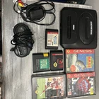 Vintage Sega Genesis System Console with 1 Controller  and 6 Games Bundle Tested