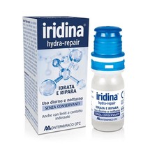 2 x IRIDINA HYDRA-REPAIR Gocce Lubrificanti Oculari 10 ml - Idrata e ripara.