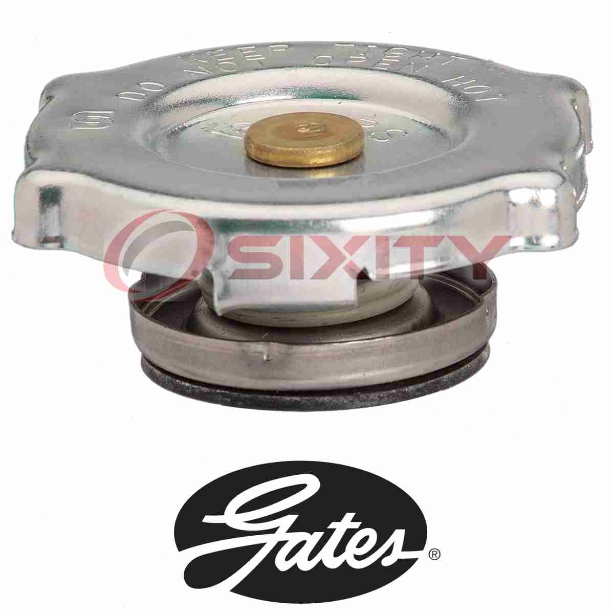 For Dodge Ram 1500 GATES Radiator Cap 3.7L 3.9L 4.7L 5.2L 5.7L 5.9L 8.3L V10 fv