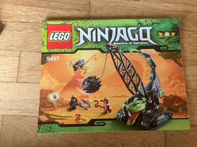 Lego Ninjago Fangpyre Wrecking Ball set 9457 with manual