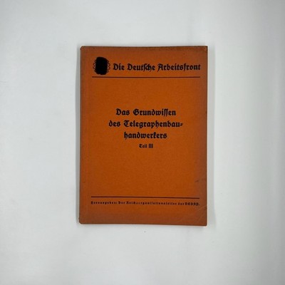 The Basic Knowledge of the Telegraph Builder / Part 3 / 12. edition