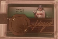 2025 Topps Five Star Adrian Beltre GG-AB Golden Graphs On Card Auto Green 12/15