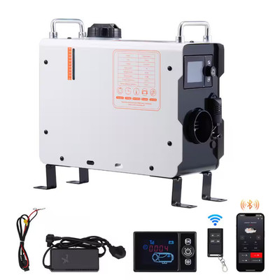 2KW Diesel Heater, 27296 BTU White Disel Utility Forced Air Diesel Portable Cord