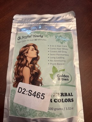 Joyful Young Golden Blonde Henna Herbal 3-in-1 -NEW