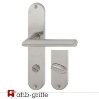 Hoppe TüRdrüCker Stockholm Langschild Wc Edelstahl Matt TüRgriff E1140Z/302 F69