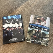 Estonian Movies Set Of 4 DVDs Nimed Marmortah...