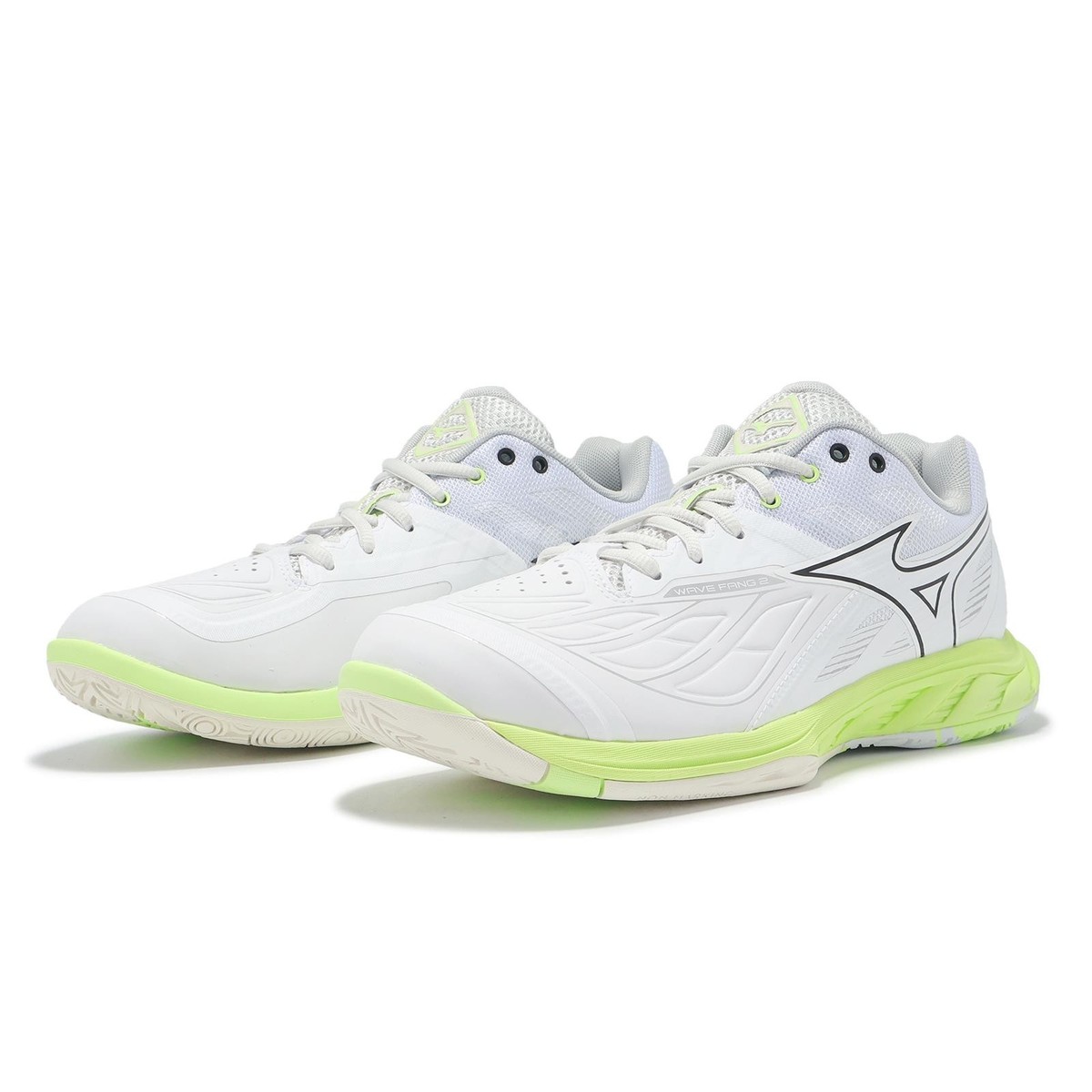 Mizuno Wave Fang 2 Wide White Green Black Men Unisex Badminton