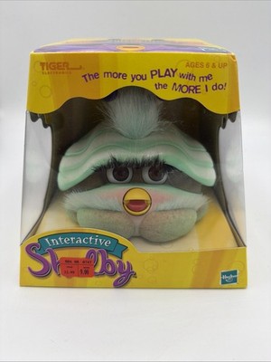 Interactive Shelby Tiger Electronics Hasbro 2001 Furby Friend NEW Sealed, Teal