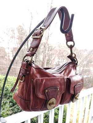 Coach Medium 10328 Vintage 65th Anniversary Cognac Double Turnlock