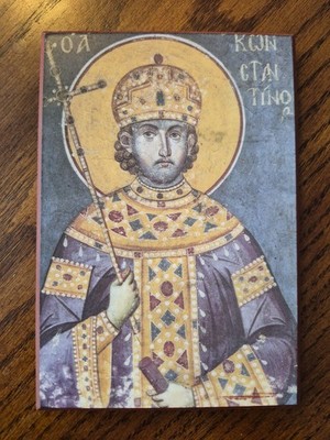 Orthodox Christian Icon of St. Constantine the Great 5.75x4