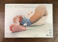 Owlet Dream Duo 2 Smart Baby Monitor Dream Sock HD Video Monitor Bedtime Blue